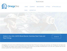 Tablet Screenshot of omega1.com